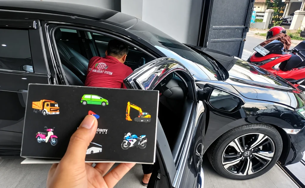 Pemasangan GPS tracker KIDO Connect